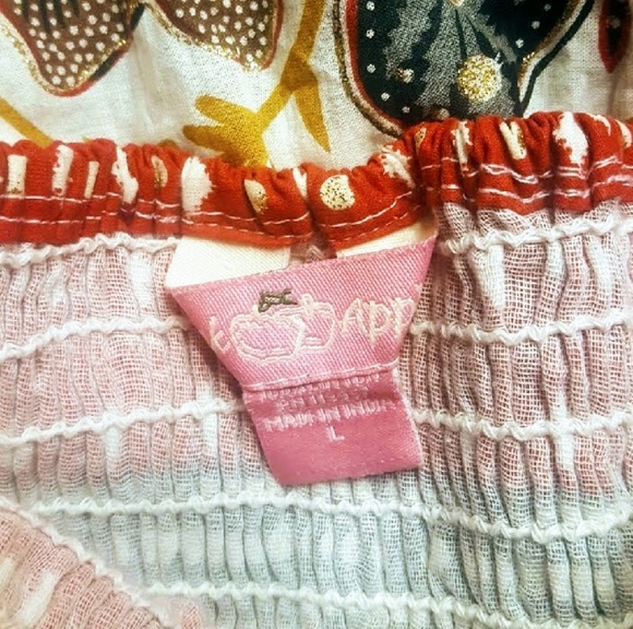 Pink Apple, Red/Gold Dress - Picture 4 of 5